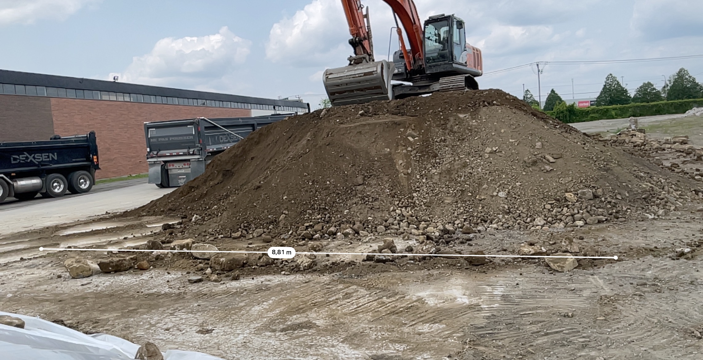 Excavation sols contaminés – CMI Services Montréal